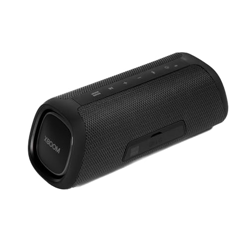Caixa de Som Portátil LG XBOOM Go Resistente a água (IP67), 20W RMS, 18H de bateria, Sound Boost - XG5S glide