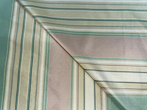 Soie à rayures multicolores : taffetas d'exception pour robe de bal - 4
