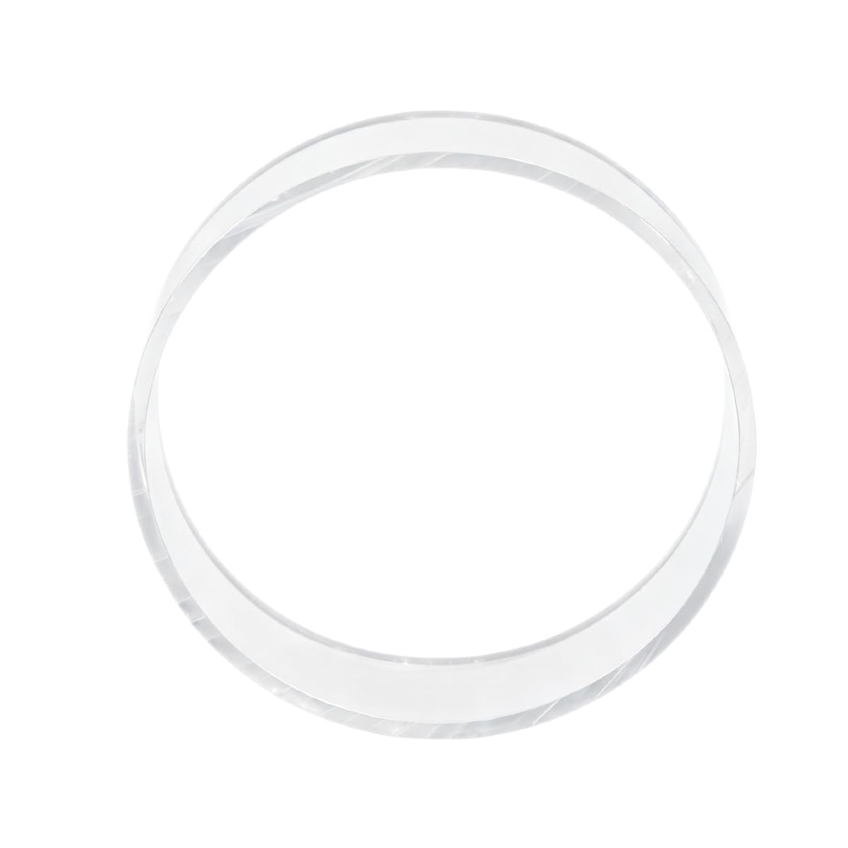 Riven 6 soportes de bola de acrílico transparente, soporte de exhibición redondo para baloncesto, voleibol, fútbol, cajas de almacenamiento de recuerdos