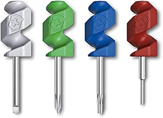 Victorinox Mini Tools Set 4-teilig, Flach, Phillips 000, und Torx T4 Schraubenzieher, SIM-Card Stecker