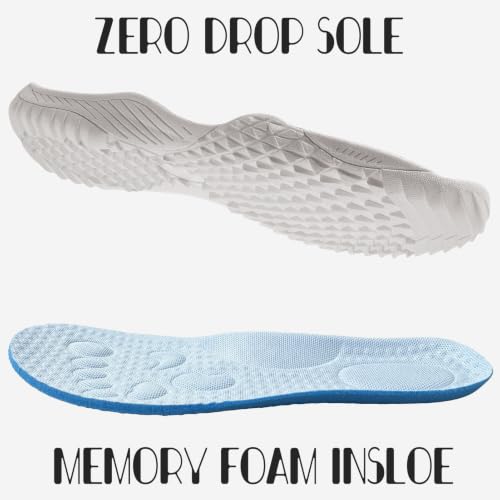 Image of Barefoot Shoes Women Tennis Gym Zero Drop Trail Minimalist Sneakers | Zero Drop 丨Minimalist丨Lightweight Material丨Breathable Mesh丨Non-Slip丨Machine Washable