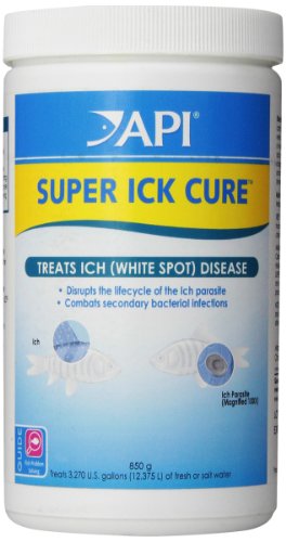 API SUPER ICK CURE Freshwater and Saltwater Fish Powder Medication 30-Ounce Bulk Box