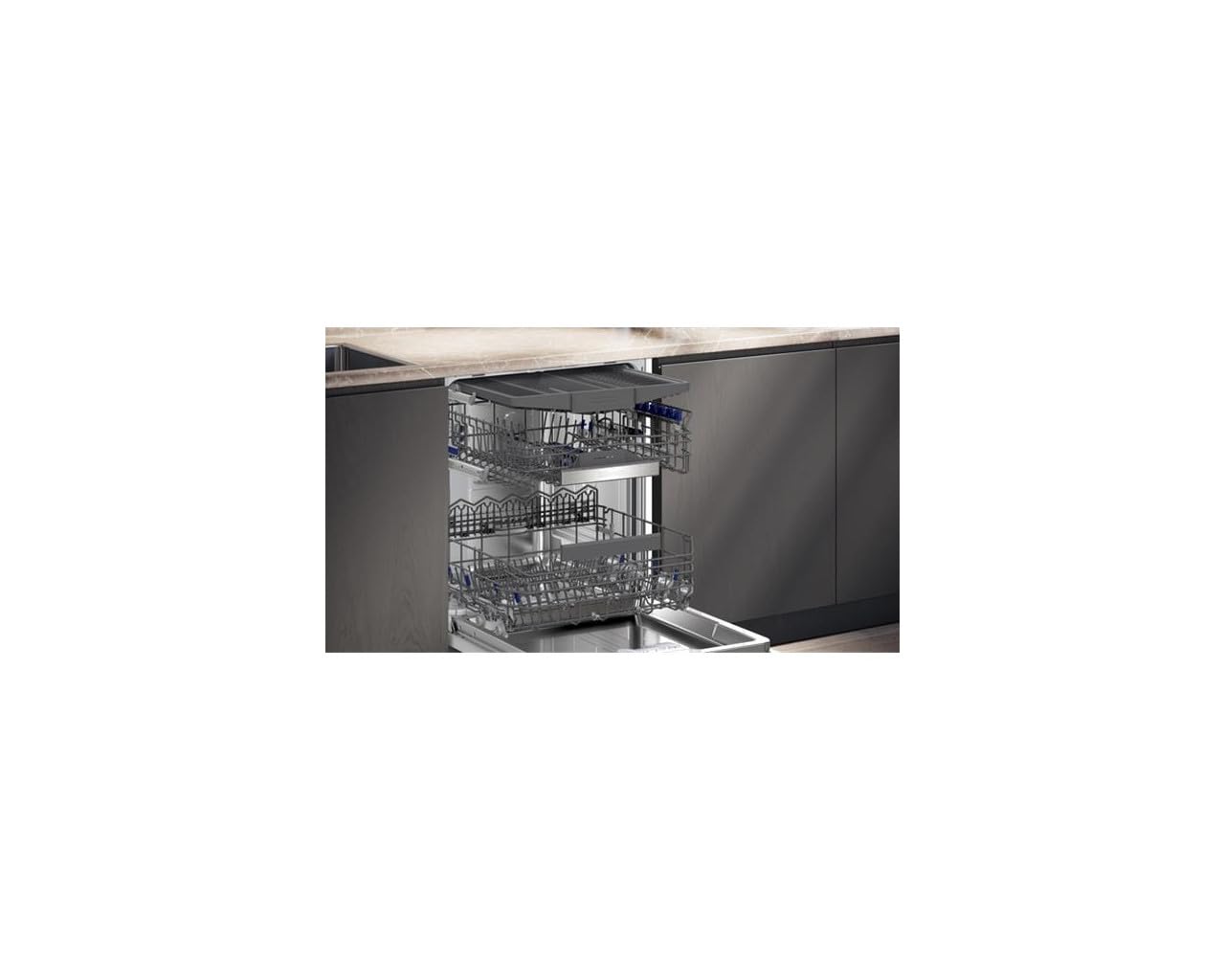 SIEMENS Lavastoviglie tutto integrabile, 60 cm, SN65EX10CE, IQ500, 14 posate, 8 programmi, 42DB