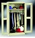 See Through Metal Wardrobe Cabinets TEN-STWC-362478