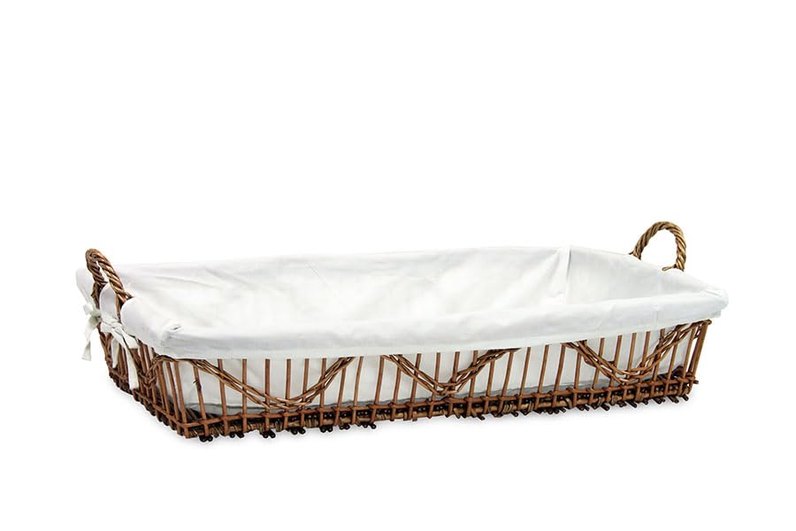 Bandeja de Mimbre Grande para Plancha y Almacenaje - Decoración (70 * 40 * 12)