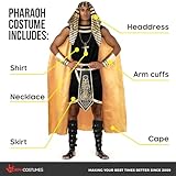 Zoom IMG-1 morph costume faraone uomo vestito Zoom IMG-1 morph costume faraone uomo vestito