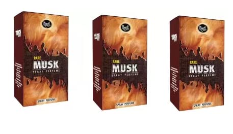 Rare Musk spray perfume Perfume,30 ml each,pack of 3