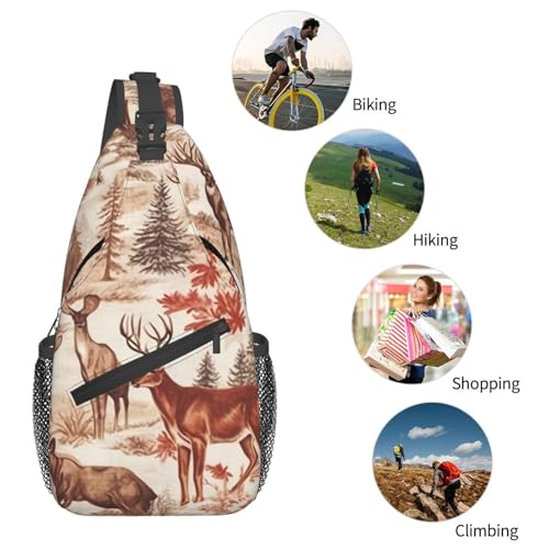 Bolso Sling para Mujeres y Hombres con Diseño Animal miniatura 5