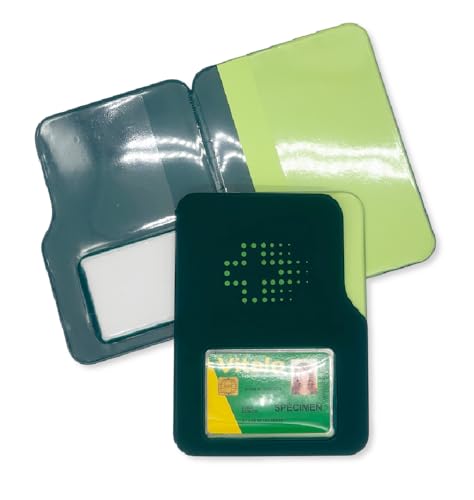 Nemau - Pochette Garde Ordonnance avec Fenetre pour Carte Vitale - Gomme Expansée - Fabriqué en France - Étui Souple pour Ordonnance, Carte Vitale, Mutuelle - Modèle...