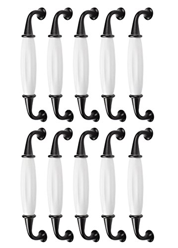 MARGUERAS 10 x Poignée de meuble Poignée barre Tube Cover