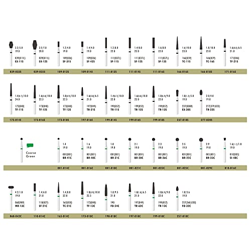 Juego de 50 Puntas de Pulido FG Alta Velocidad miniatura 5