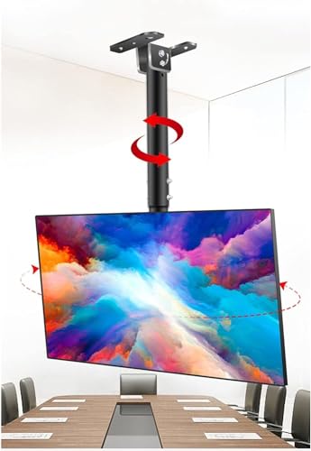 【Ordinato e bello】: la costruzione robusta che consente di nascondere i cavi nel tubo centrale lo rende estremamente ordinato e bello, viene fornito con tutto l'hardware necessario, facile da installare