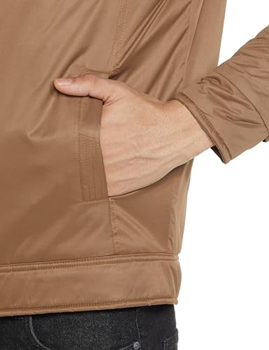 Image of Qube by Fort Collins Men's Classic Super Twill Jacket Stylish & Durable Casual Standard Length Winter Jacket for Men