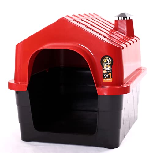 Dura Pet Casa de Cachorro DuraHouse N.1 Vermelha