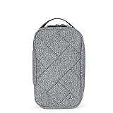 Lug Hover Cosmetic Pouch, HEATHER GREY