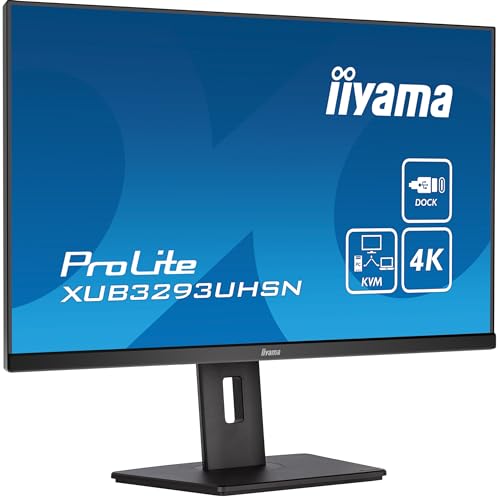 XUB3293UHSN-B5-31.5", VA, 3840X2160/60Hz, 1H1DP1Type-C, RJ45, HAS - Monitor - Immagine 5
