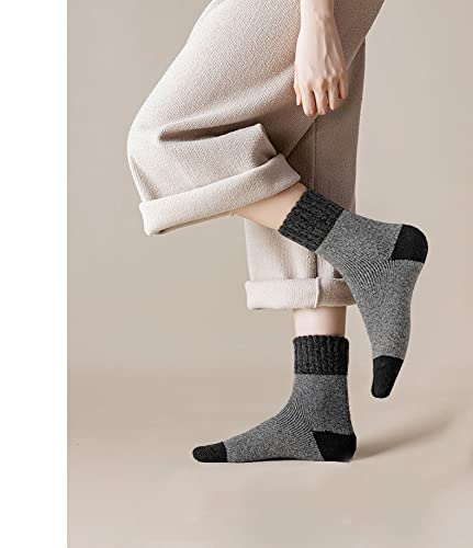 Image of Womens Wool Knit Winter Socks