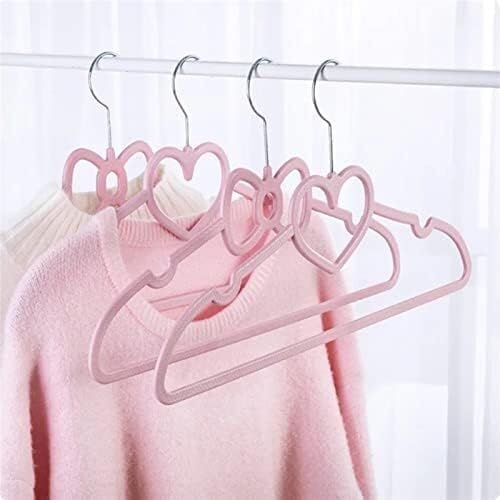 Coat Rack,Clothes Organizer， Clothes Hangers/Coat Hangers 10PCS Clothes Hanger Durable Hanger Pattern Coat Hanger for Adult Children Clothing Hangers (Color : Pink A) (Color : White B)