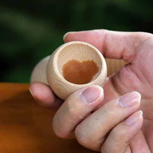 Difusores de aromaterapia de madera forma huevo x5 miniatura 3