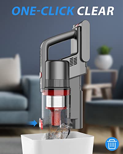 Fykee Cordless Vacuum Cleaner, 7 In 1 Upgraded 85,000Rpm Cordless Stick Vacuum Cleaner, Up To 35 Mins Run Time Wireless Vacuum Cleaner With 1.2L Dust Cup For Pet Hair Carpet Floor #TOP5