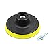 X AUTOHAUX 3 Inch Car Automotive M10 Pad Backing Plate Hook Loop Polishing Buffing