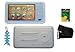 Silicone Skin Case (Clear/White), Armband, Screen Protector and Fishbone Style Keychain for Creative Zen X-Fi 2
