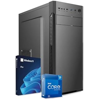 PC Fisso Completo - Computer Desktop Intel Core i7-8700 • RAM 32GB DDR4 • SSD 1TB • Grafica Integrata Intel UHD 630 • Wi-Fi AC e Bluetooth • HDMI • USB 3.2 • Windows 11 Pro • Pronto all'Uso