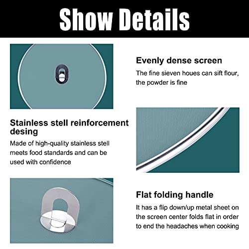 Newfamily Grease Splatter Screen For Frying Pan With Fold Flat Knob Fine Mesh Oil Splash Guard Skillet Splatter Shield Oil Catcher Skillet Lid For Cooking Set Of 3 In 10"+11.5"+13" #TOP2