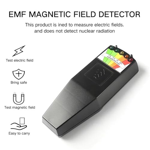 Detector EMF digital portátil K2 con 5 LEDs miniatura 3