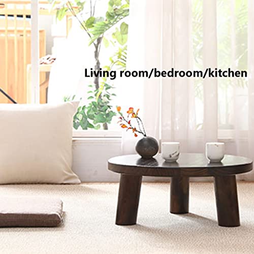 Mesa para ventana salediza en sala de estar ideal como mesa baja de té 5