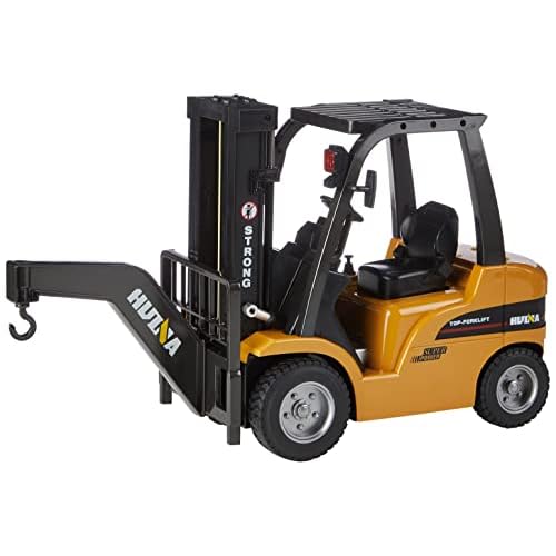 Amewi 22313 Gabelstapler, 1:10, Metall Fork Lift 2,4GHz, Sound