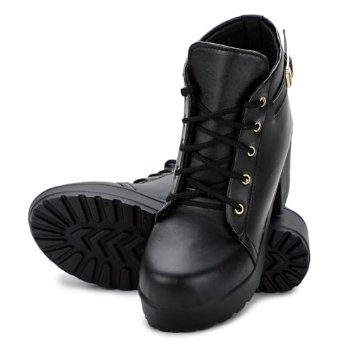 Image of black boots for women