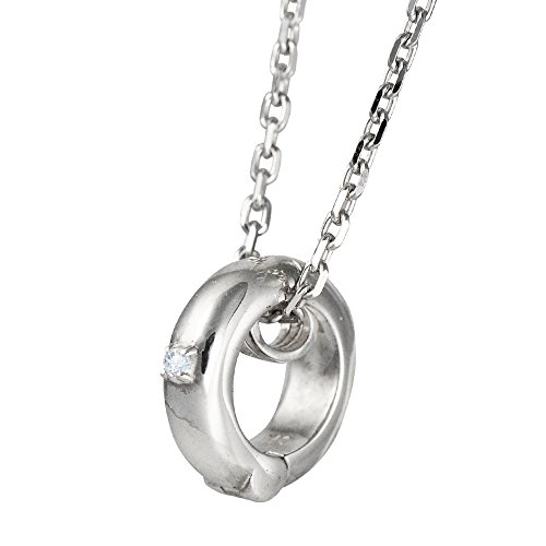 【LOVERS SCENE】 リングホルダー メンズ シルバー ペンダント ネックレス 誕生石 対応 男性 用 【LSP0102BIRTH_55】 (6月：ブルームーンストーン)