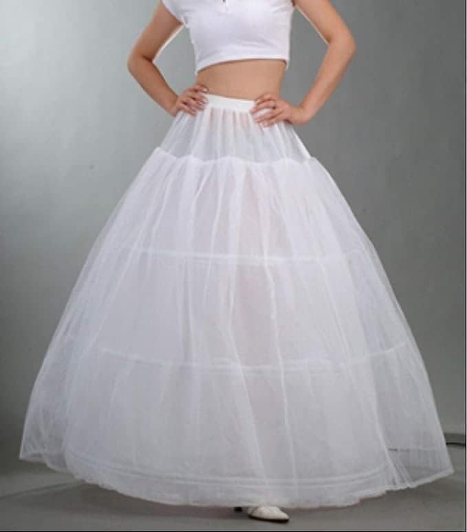 Crinoline Petticoat with Hoops | Underskirt for Girls' Long Dresses | Petticoat skirt for girls3
