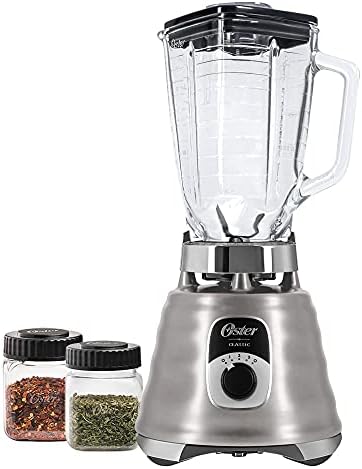 Kit New Osterizer Aço Escovado - Liquidificador e Mini Jarras - 2...