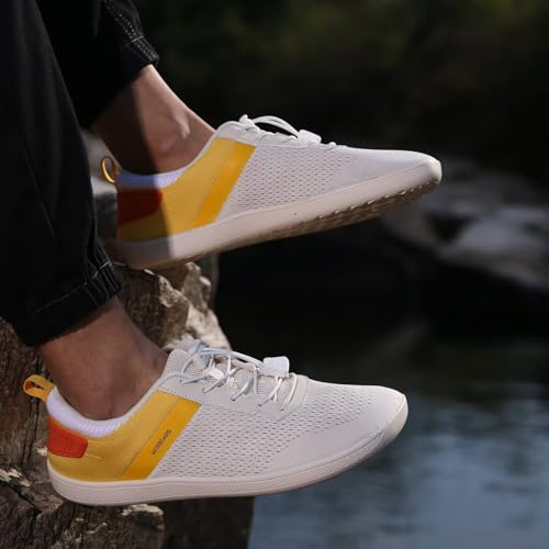 WateLves Wide Water Shoes Womens Mens Barefoot Beach Shoes Zero Drop Minimalist Breathable Mesh Walking Sneakers2