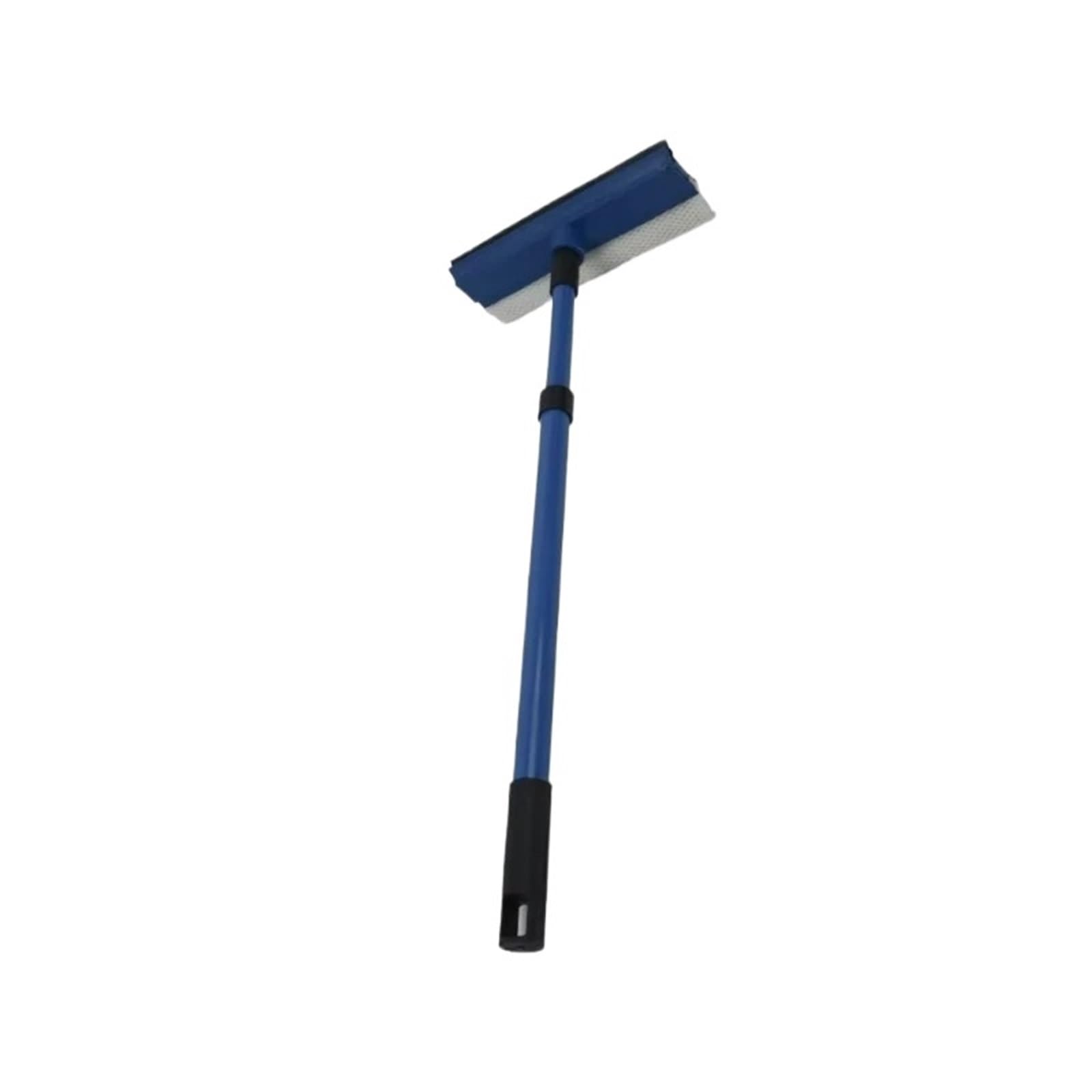 Side Mirror Squeegee Window Glass Wiper 2 In 1 Telescopic Cleaner Long Handle Sponge Brush Mop Squeegee Cleaning Tool(1PCS)