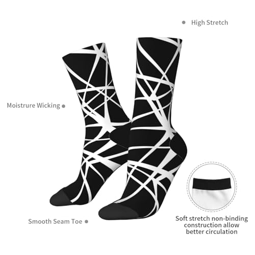 Mid-crew Socks Mid-Tube Socks classic tube socks/Socks High Ankle,Unisex socks for Sports3