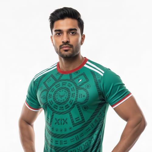 Image of YOURJERSEY Football World Cup 2026 Football Jersey All Team Jersey Custom Name & Number Print | Fan Personalised T-Shirt Sizes for Kids 2Y to Adults 4XL