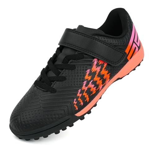 brooman Kids Turf Soccer Shoes Girls Boys Indoor Soccer Shoes