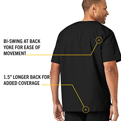 Image of Carhartt Ripstop & Sub-Scrubs Scrubs for Men, Utility Scrub Tops