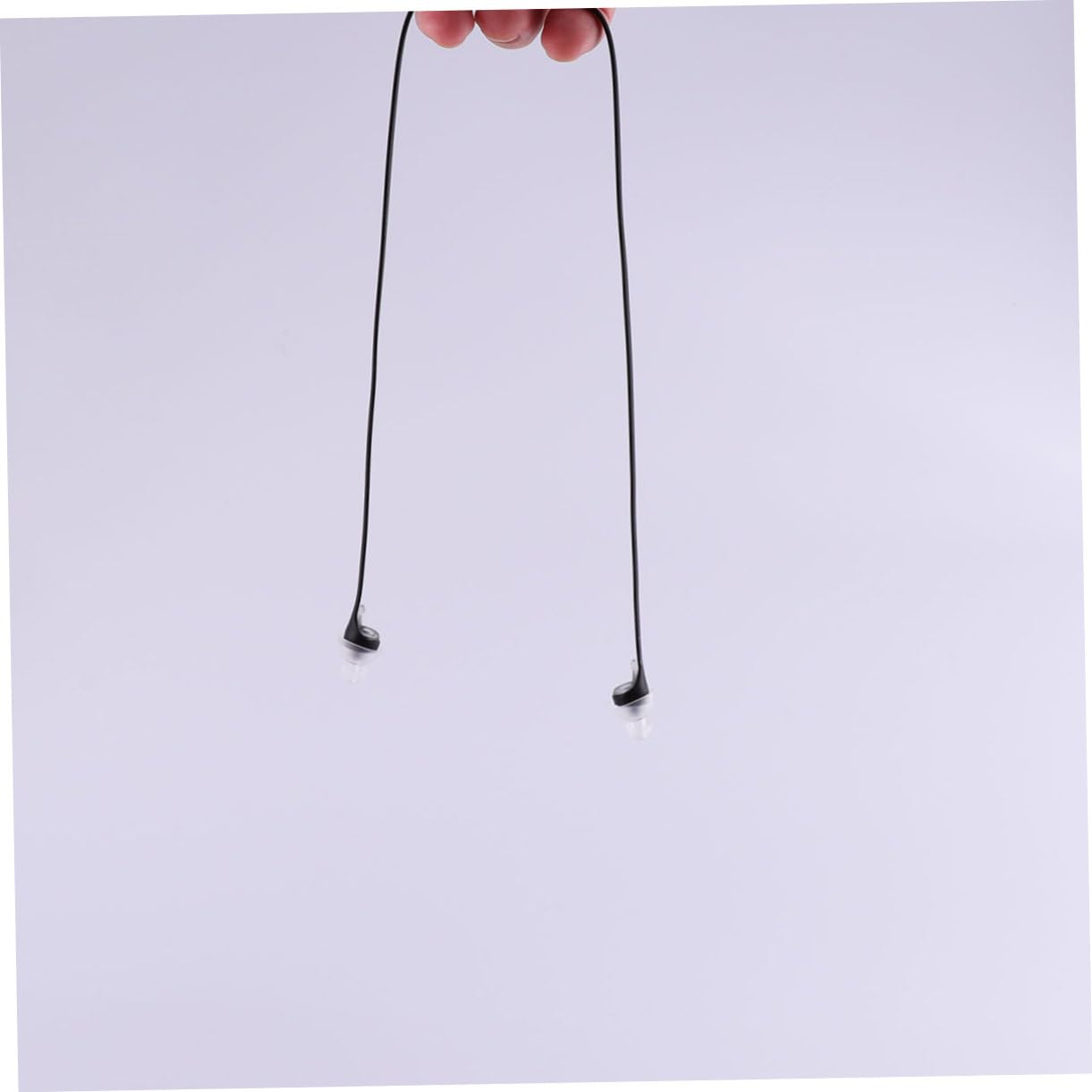 PLAFOPE Tapones Oídos Reducción De Ruido Musical, Gel De Silicona Transparente, Filtro Negro, Ergonómicos y Lavables, Para Dormir, Viaje y Uso Diario