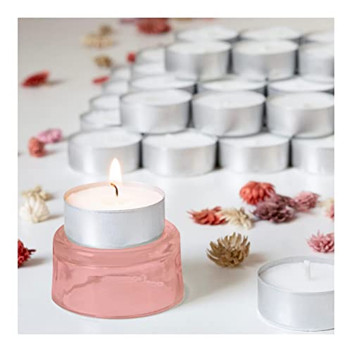 50 unidades. El paquete grande original sin velas perfumadas para decorar celebraciones, disfrutar de relajarse velas de té