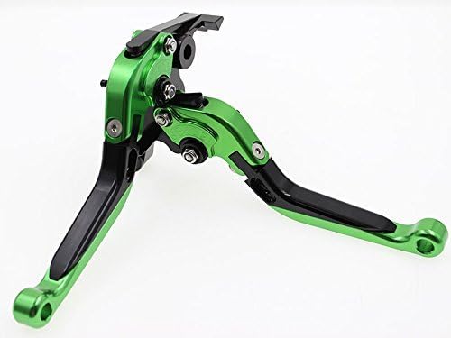 Miniatura 13 de FXCNC Billet Folding Extendable Adjustable Brake Clutch Levers Compatible with Raptor YFM660 01-04, TTR125L/LE/LW 00-16, Banshee 350 02-06
