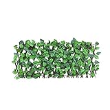 -Organisez simplement une clôture en bois extensible pour donner à votre jardin un aspect différent