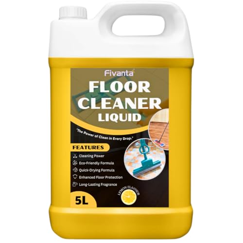FIVANTA Floor Cleaner Liquid 5 Liter 99.9% Anti Bacterial Pr...