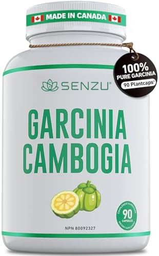 100% Pure Garcinia Cambogia Extract 60% HCA - 1500mg - 90 capsules