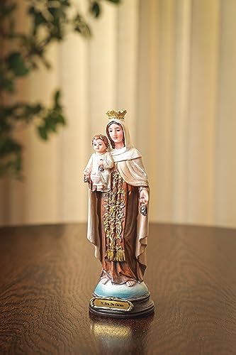 Imagem Nossa Senhora do Carmo Resina Importada 20cm