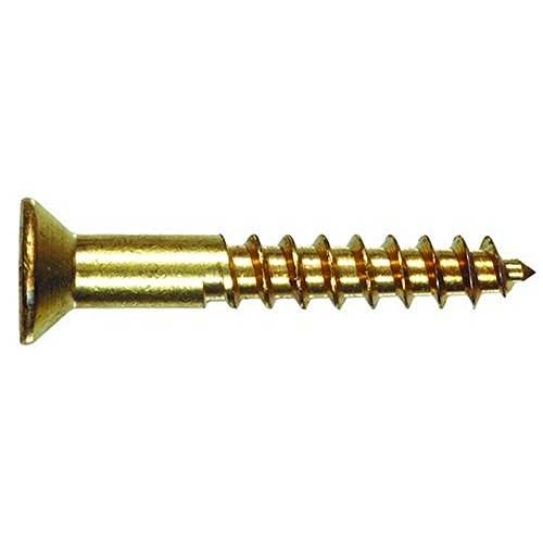 Tornillos para madera Hillman No. 10 x 1-1/4 pulgadas Phillips cabeza plana, pack de 100