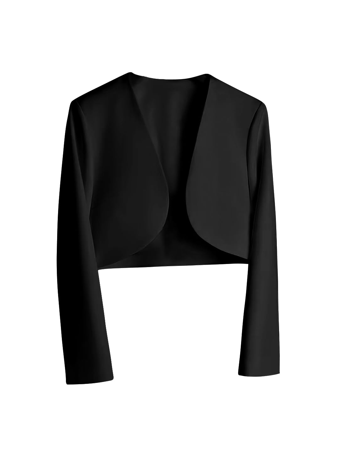 toochki Women's Blazers | Blazer for Women | Top | Tshirt | Tops for Woman | Open Front Jacket | Lightweight Coat | Round Neck Longline Jackets | Formal | Regular Fit | Fashion-Forward | Office-picture-31